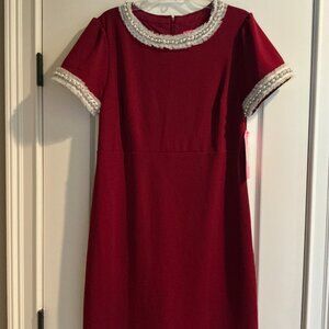 Betsey Johnson Red Dress Size 14